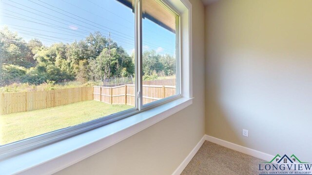 2510 Windmill Ln, Longview, TX 75601 - view of unfurnished sunroom