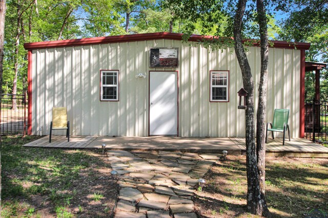 24130 Stallion Park Pl, Lindale, TX 75771 - view of outdoor structure with fence