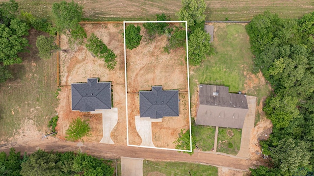 3603 Stracener Rd, Longview, TX 75605 - aerial view of property and surrounding area featuring property parcel outlined