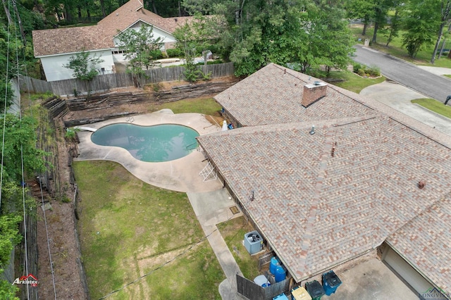 view of pool