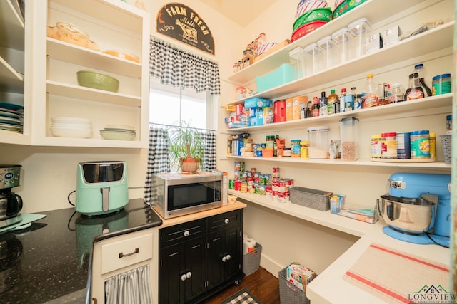 view of pantry