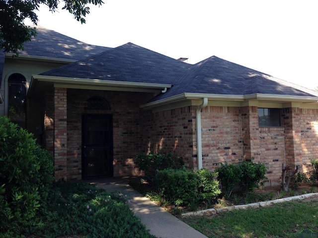 1204 Brandywine Dr, Longview, TX 75601 - property entrance with brick siding