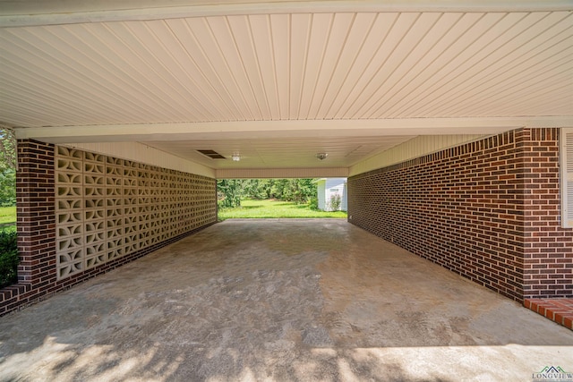 201 Bronco Ln, Linden, TX 75563 - view of patio / terrace featuring a carport