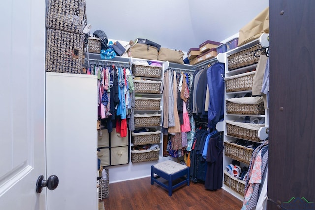905 Woodridge Cir, Longview, TX 75601 - spacious closet featuring wood finished floors
