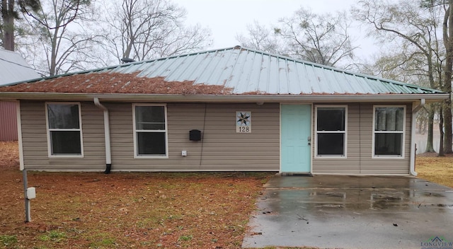 view of back of property