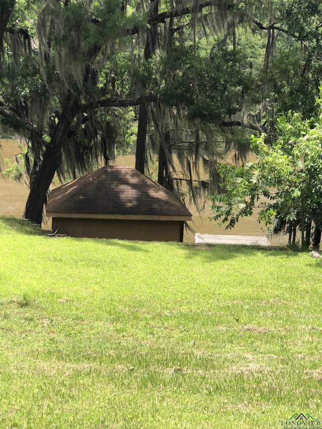 2408 Blairs Landing Rd, Karnack, TX 75661 - view of grassy yard
