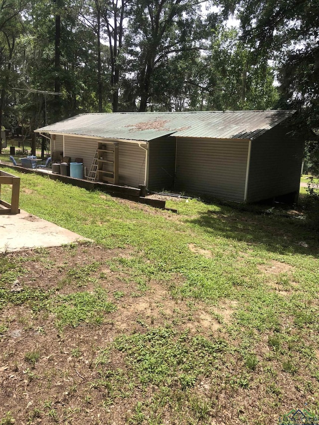 2408 Blairs Landing Rd, Karnack, TX 75661 - view of outdoor structure with view of scattered trees