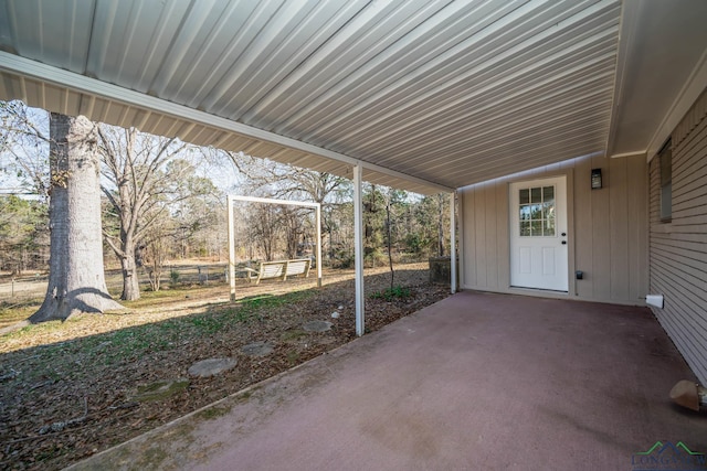 3697 N White Oak Rd, Gladewater, TX 75647 - view of patio