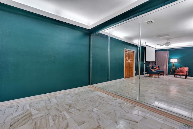 1228 Hillcrest Dr, Longview, TX 75601 - corridor featuring marble finish flooring and baseboards