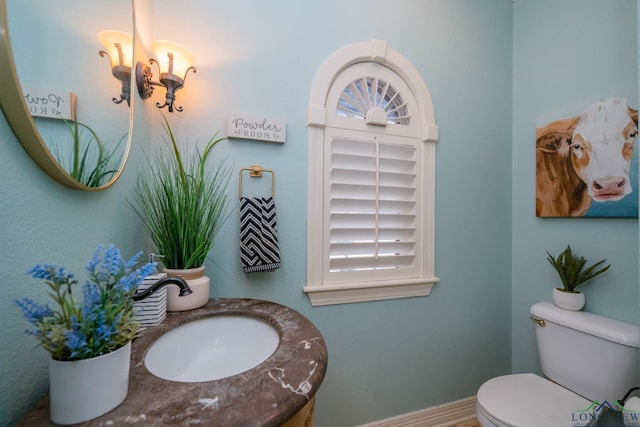 1124 Stillmeadow Ln, Longview, TX 75604 - bathroom featuring toilet and vanity