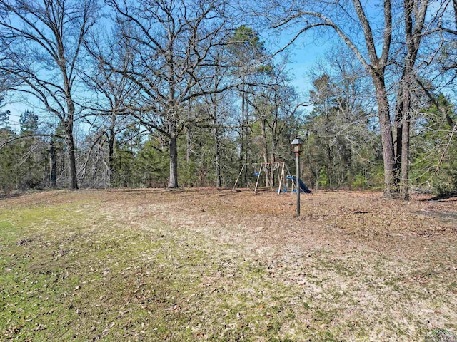 view of yard with playground community