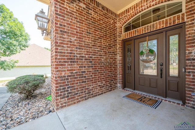 view of property entrance