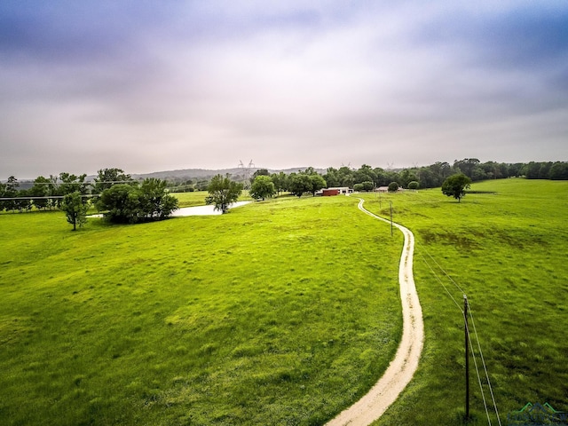 surrounding community featuring a rural view