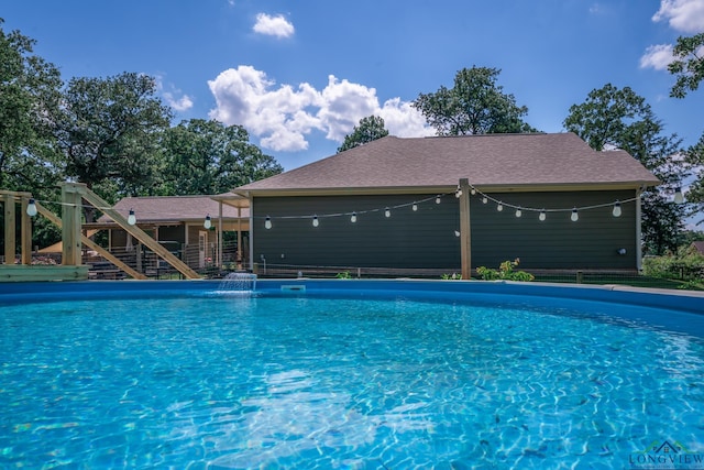 view of pool