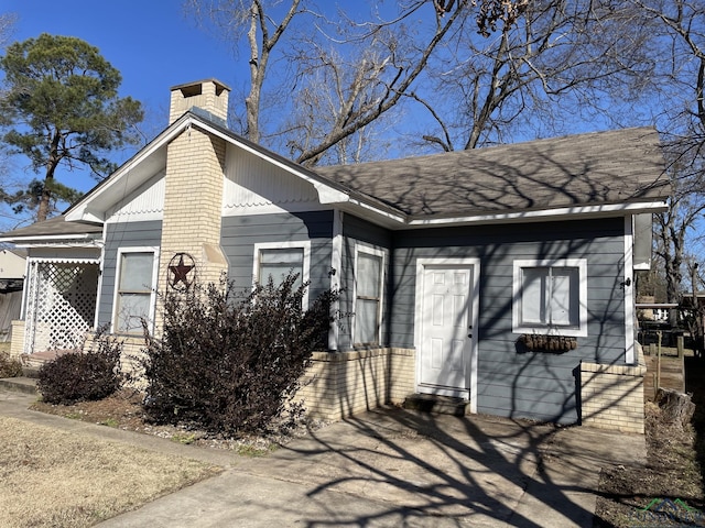 view of property exterior