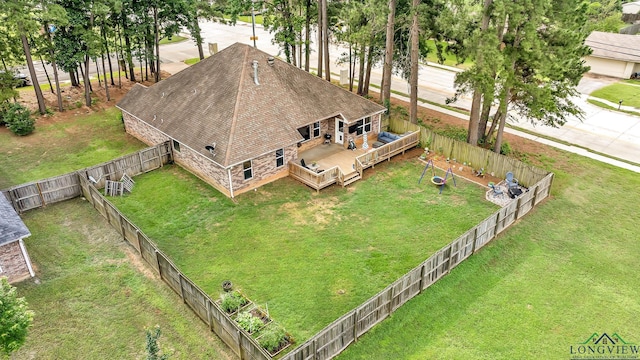 801 NW Dr, Longview, TX 75604 - view from above of property