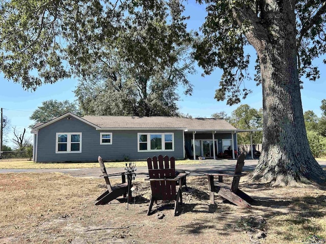 view of rear view of house