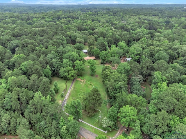 4202 Brent Rd, Longview, TX 75604 - aerial overview of property's location with a forest