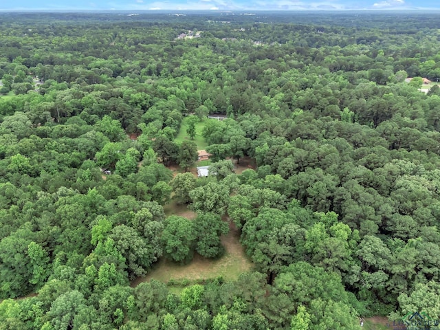 4202 Brent Rd, Longview, TX 75604 - aerial overview of property's location with a heavily wooded area