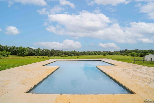 20064 Fm 1716 E, Tatum, TX 75691 - outdoor pool with a lawn and a patio