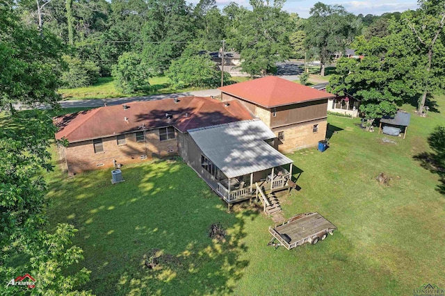 view of subject property