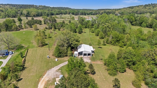13391 County Road 4336, Larue, TX 75770 - aerial view of property and surrounding area featuring a heavily wooded area