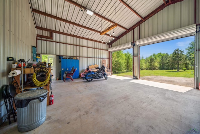 13391 County Road 4336, Larue, TX 75770 - garage featuring metal wall