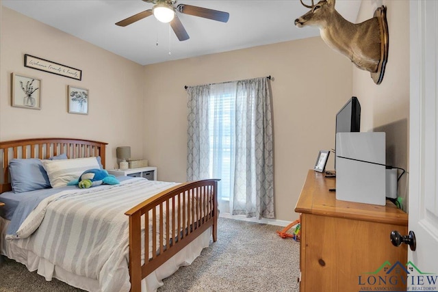 204 Nolan Farms, Winona, TX 75792 - carpeted bedroom featuring ceiling fan