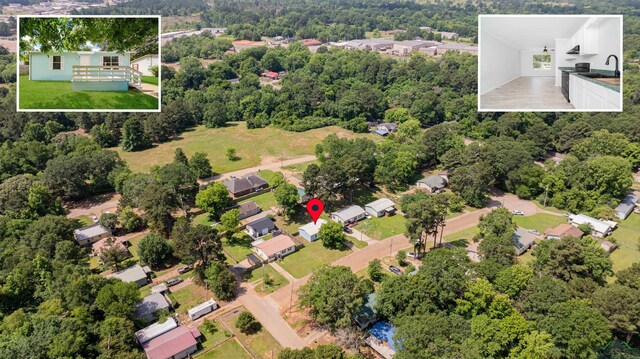 100 Dickson Ct, Kilgore, TX 75662 - drone / aerial view