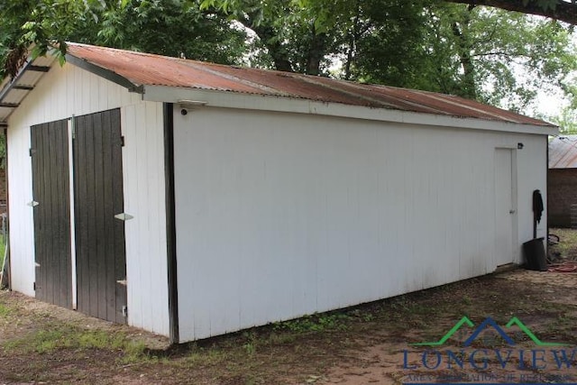1212 N Edwards St, Gladewater, TX 75647 - view of shed