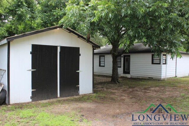 1212 N Edwards St, Gladewater, TX 75647 - view of shed