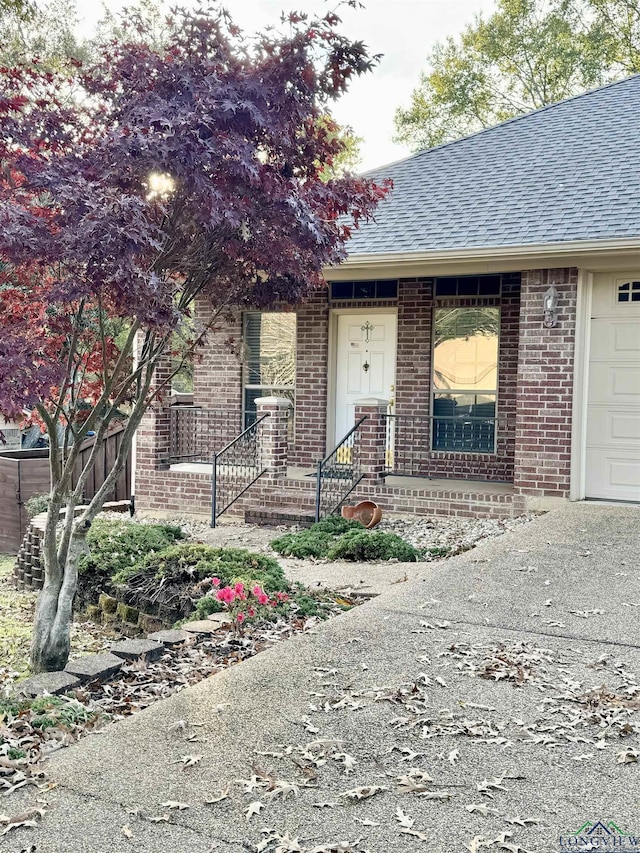 view of front of home with a porch