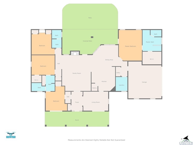 215 Sugar Creek Ln, Longview, TX 75605 - home floor plan