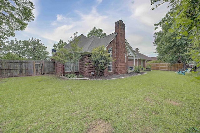 36 Briarwood Cir, Texarkana, TX 75503 - view of side of property featuring a chimney and brick siding