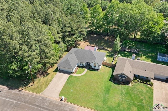 908 Victoria Dr, Longview, TX 75604 - bird's eye view with a view of trees