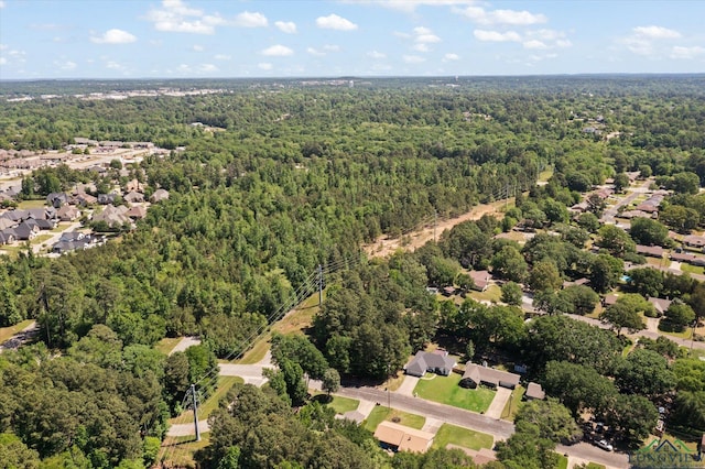 908 Victoria Dr, Longview, TX 75604 - bird's eye view with a wooded view