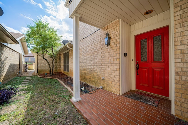 view of property entrance