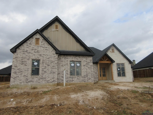 view of back of property