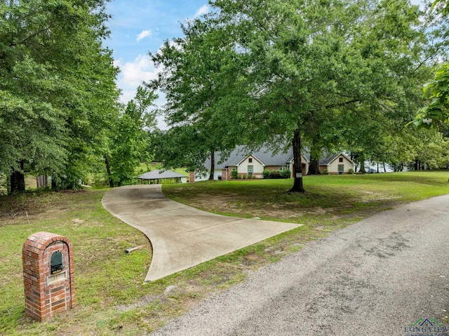 23196 Jeb Cir, Frankston, TX 75763 - view of property's community featuring a lawn