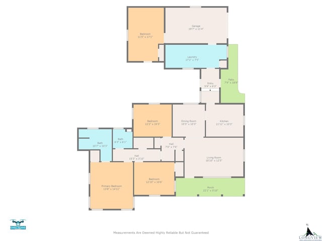 2707 Dudley Rd, Kilgore, TX 75662 - view of floor plan / room layout
