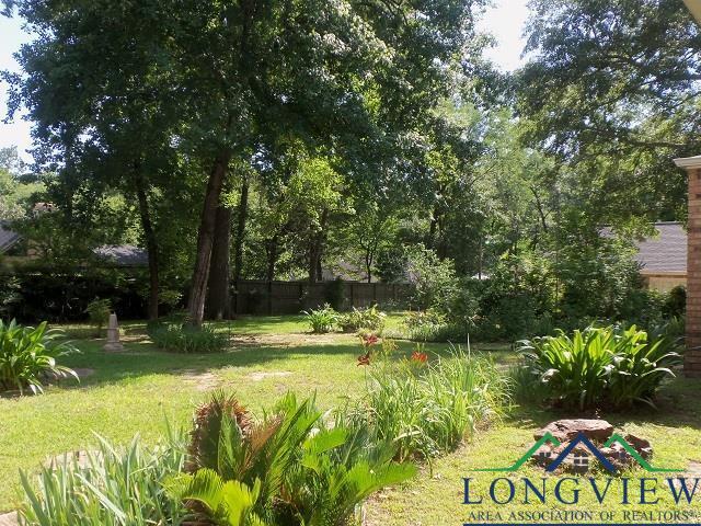 404 Moccasin Trl, Kilgore, TX 75662 - view of yard