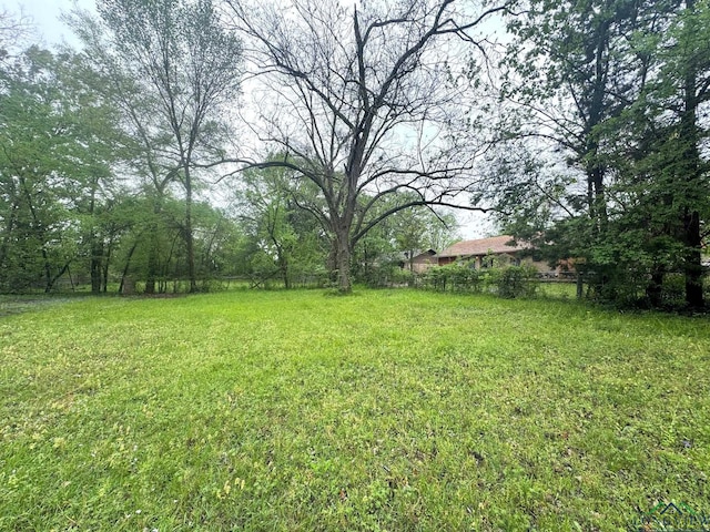 308 E 14th St, Mount Pleasant, TX 75455 - view of yard with fence