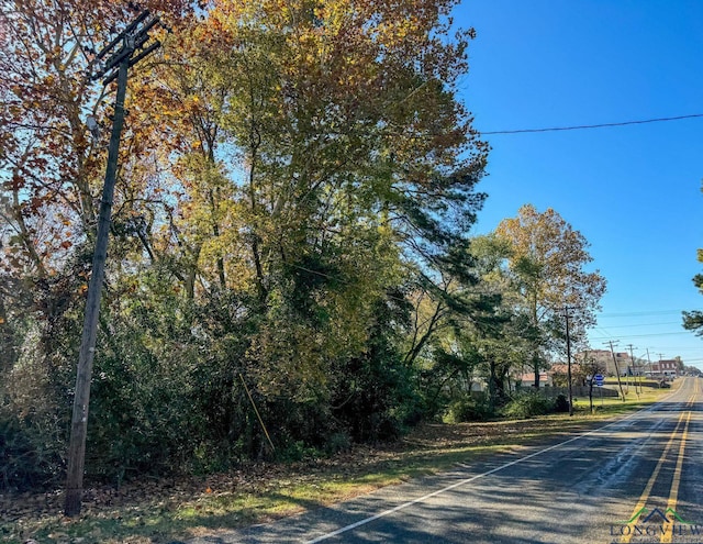 view of road