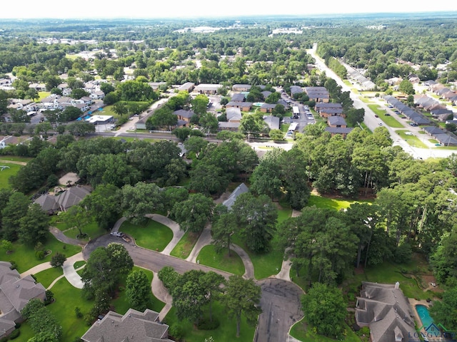 7 Summer Creek Way, Longview, TX 75604 - aerial overview of property's location featuring nearby suburban area