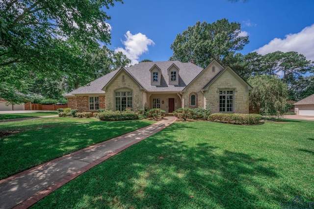 7 Summer Creek Way, Longview, TX 75604 - view of front of house with stone siding