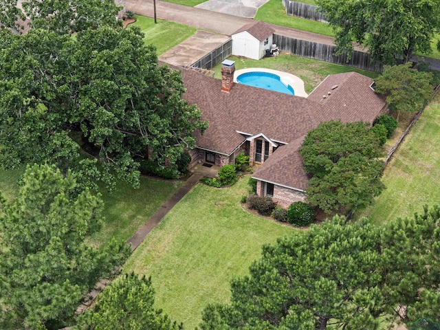 1307 Spring Tree Ln, Kilgore, TX 75662 - view of subject property featuring a pool
