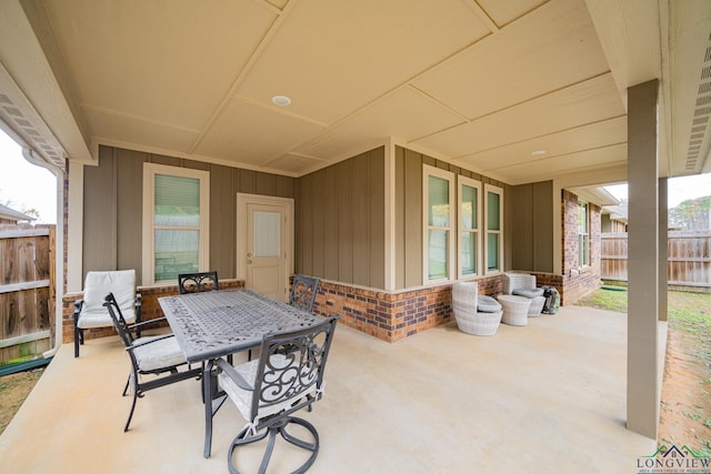 view of patio / terrace