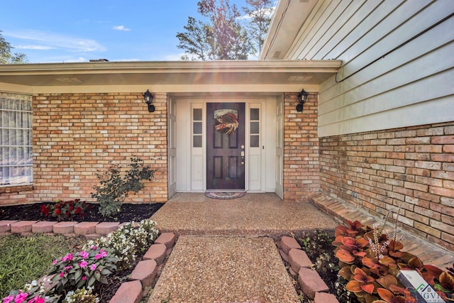 view of property entrance