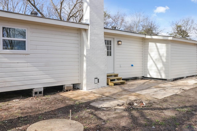 rear view of house featuring a patio area