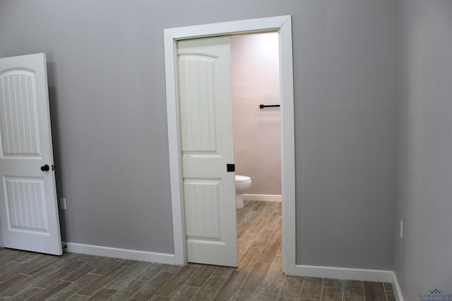 interior space featuring toilet